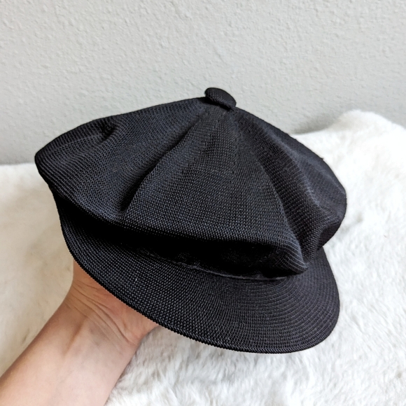 Vintage Cotton Black Cap Newsies - Picture 2 of 6